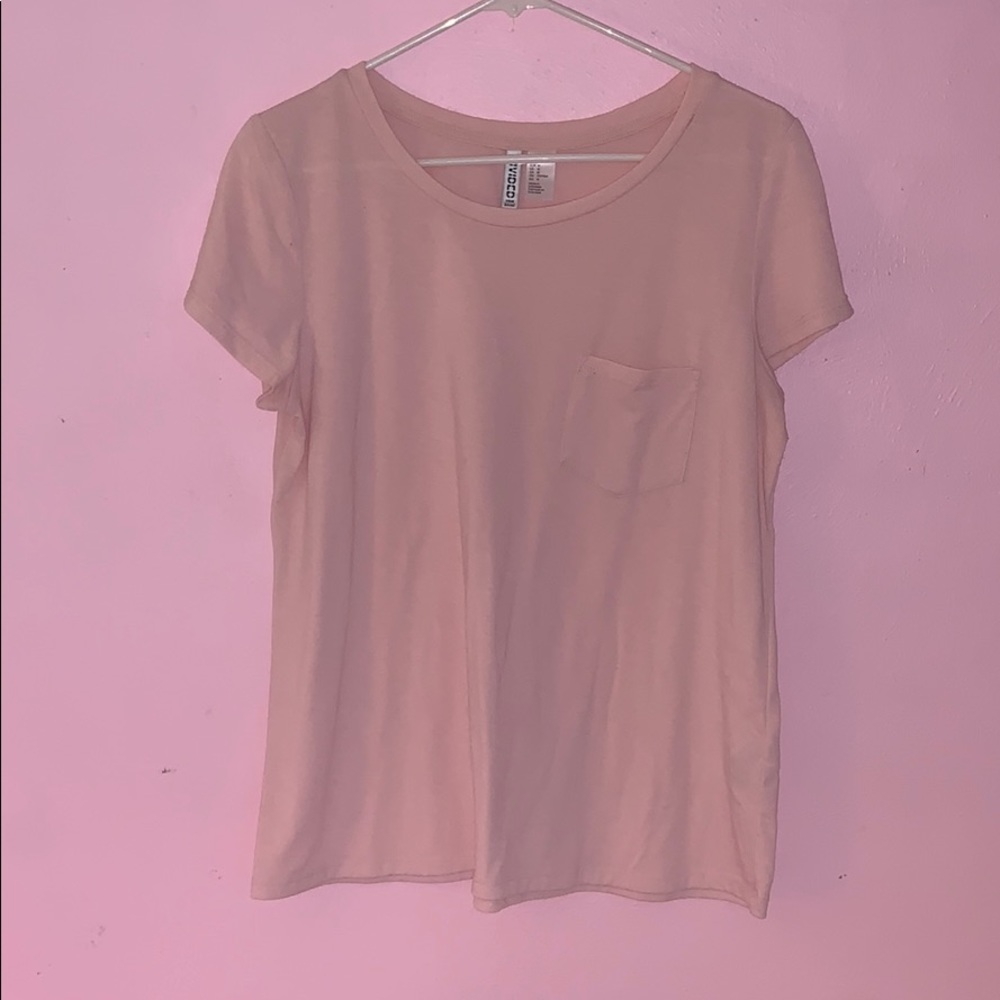 H&M Divided Light Pink T-Shirt